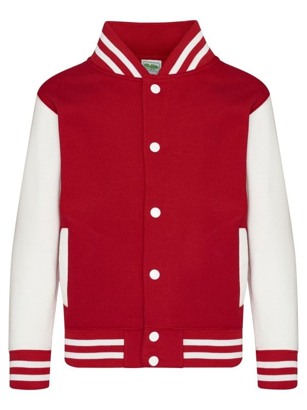 fire red/white